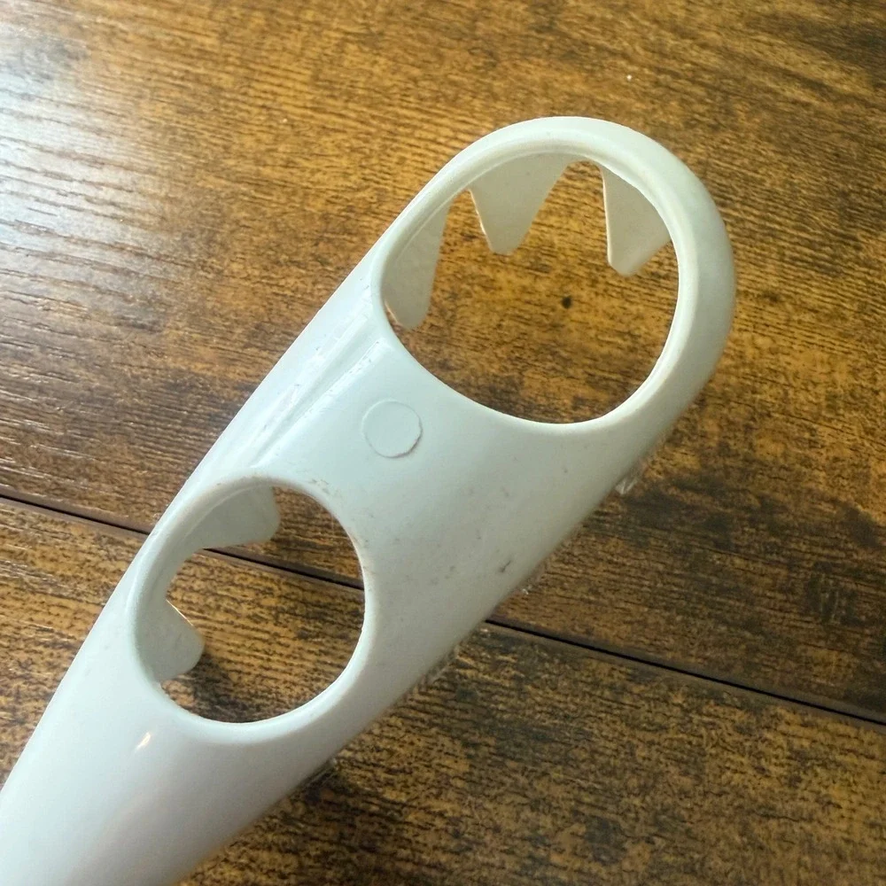 VTG Tailor Made Products White Nylon Pasta Server Spaghetti Measuring Fork Spoon